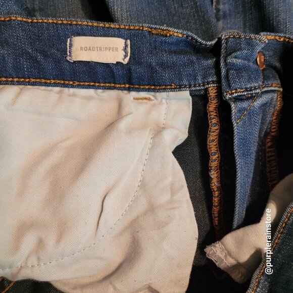 Madewell Jeans 28 Roadtripper Skinny Mid Rise Tummy Control Orson Wash H5804 - Picture 4 of 13